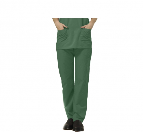 A 015/021 KRY - Kara Yeşil | Doktor Hemşire Unisex Pantolon